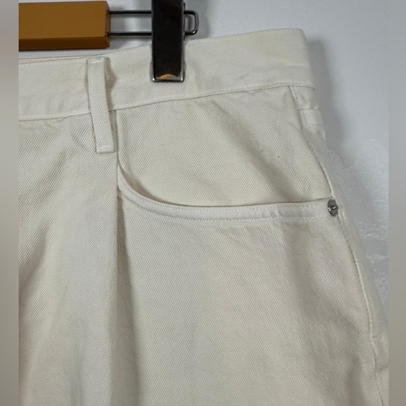 Citizens of Humanity Franca Pleated Baggy Shorts – Size 34, Marzipan - Picture 4 of 6